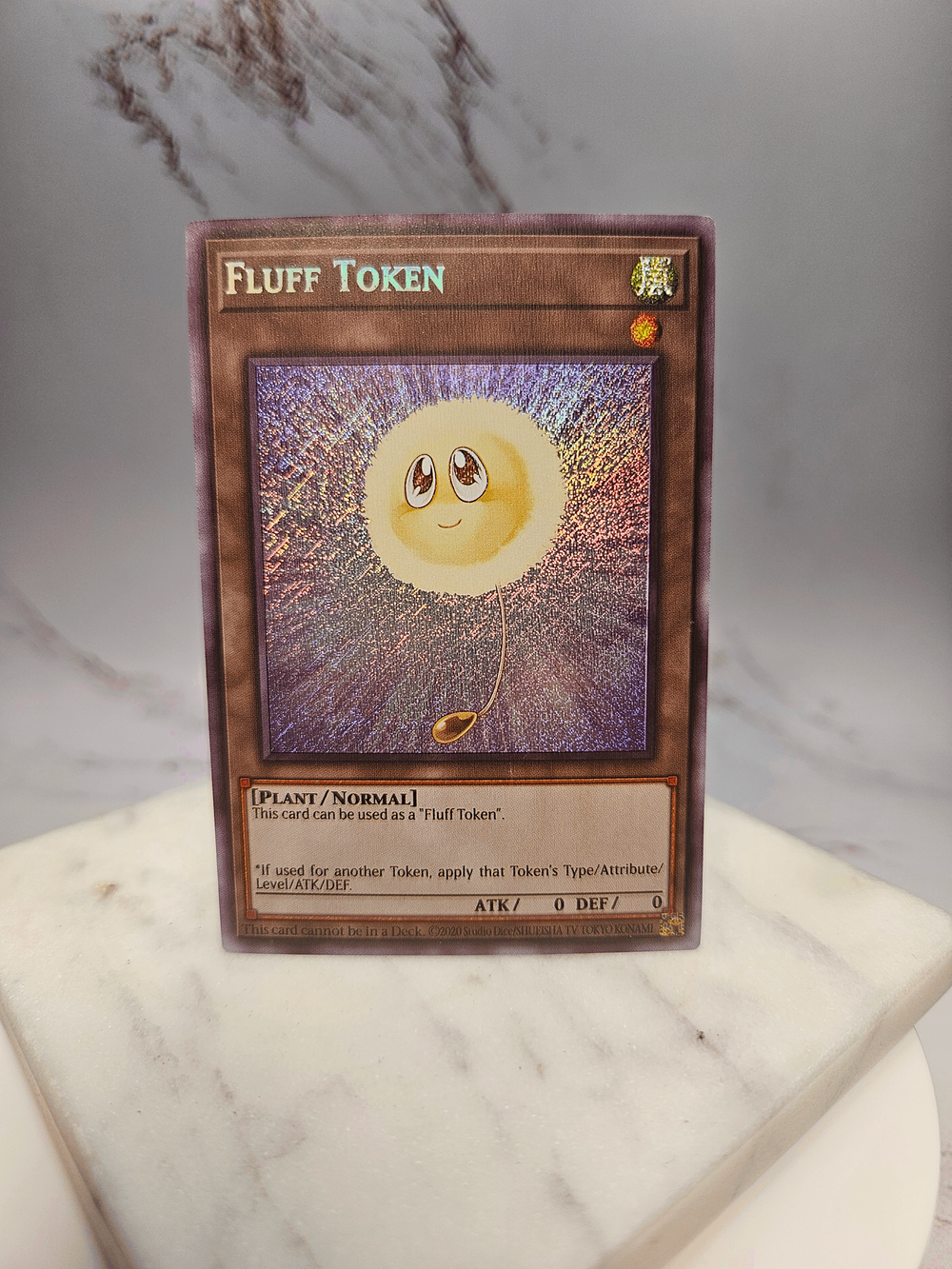 Fluff Token (Happy) - Dandylion — ValueTCG